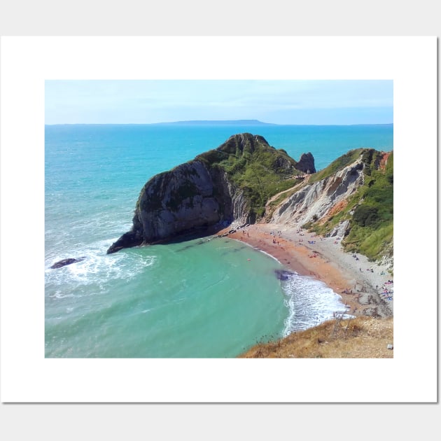 Seaside - Durdle Door/Man O'War bay Wall Art by helengarvey